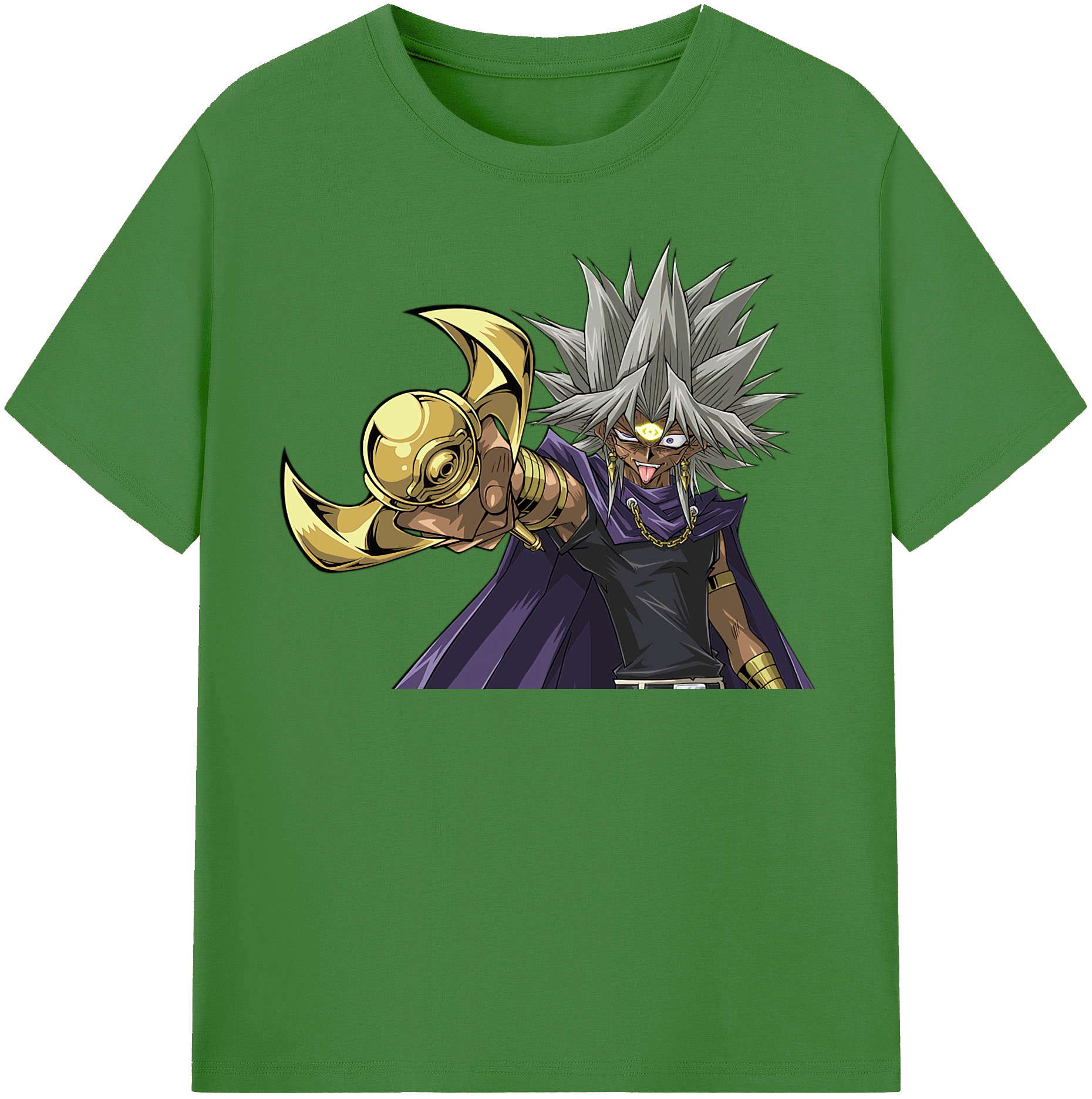 （画像用） 遊☆戯☆王 Yu-Gi-Oh! レディースカジュアルプリントTシャツ（綿100％）